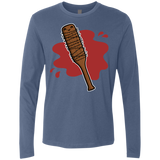 T-Shirts Indigo / Small Lucille Men's Premium Long Sleeve