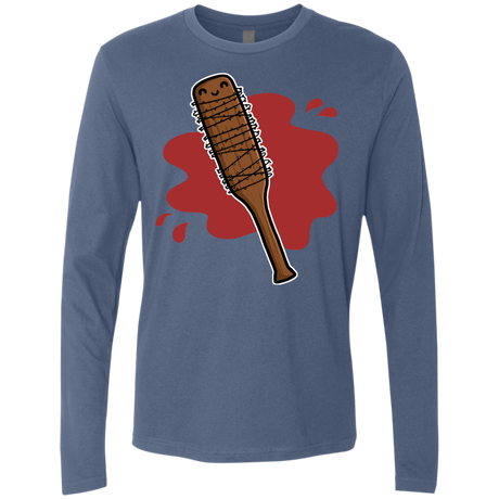 T-Shirts Indigo / Small Lucille Men's Premium Long Sleeve