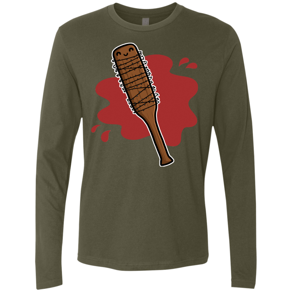 T-Shirts Military Green / Small Lucille Men's Premium Long Sleeve