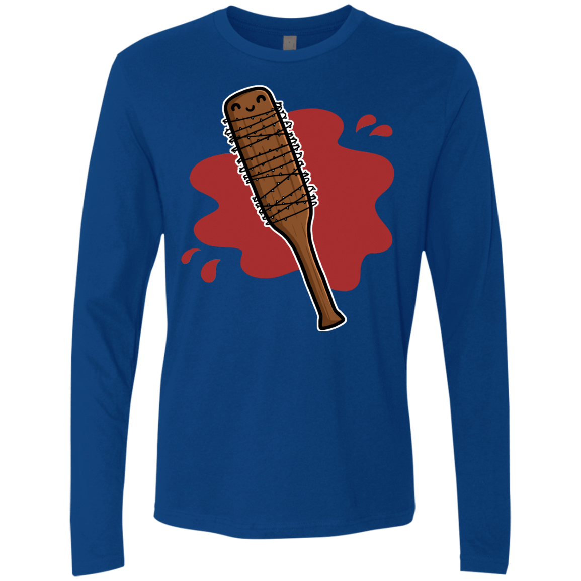 T-Shirts Royal / Small Lucille Men's Premium Long Sleeve