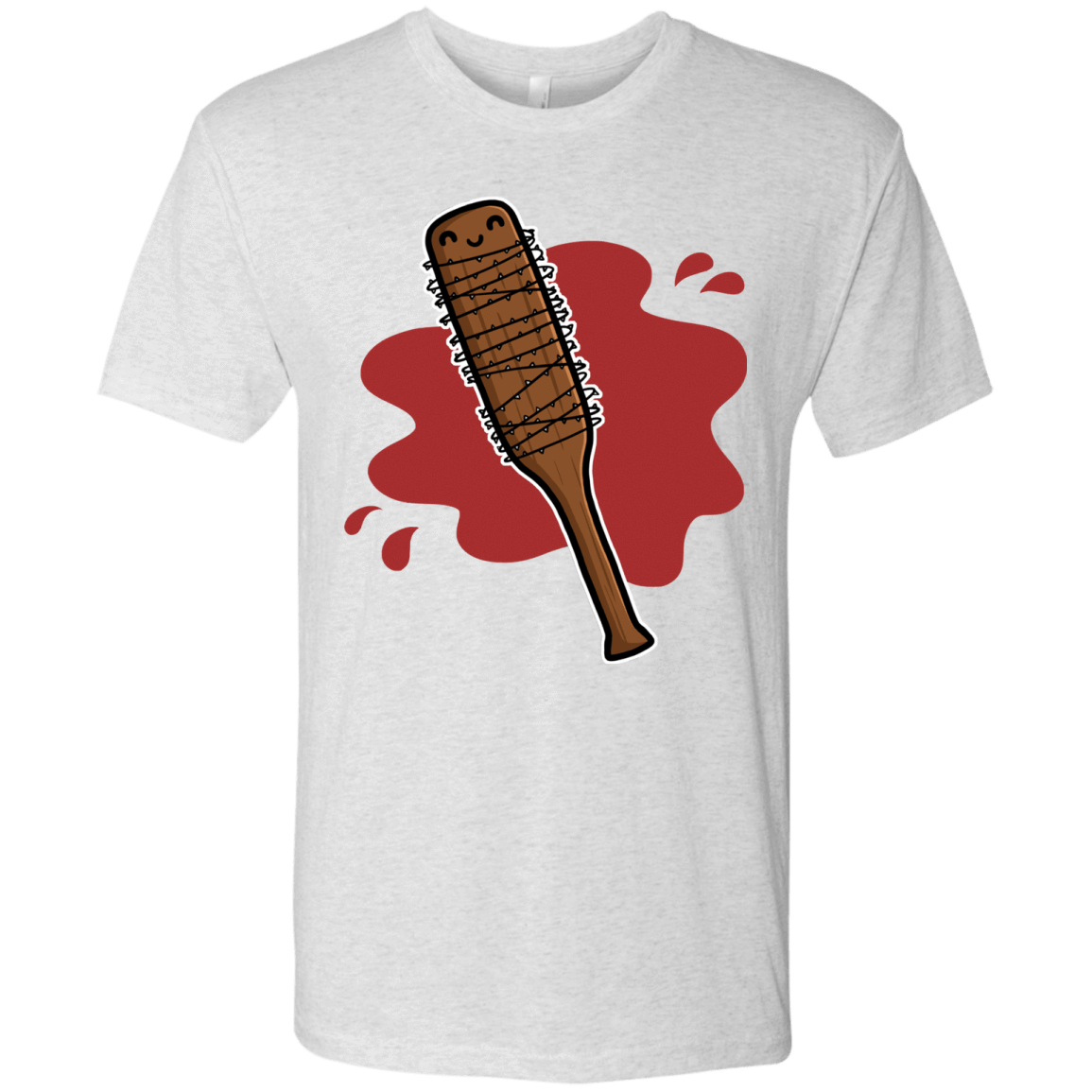 T-Shirts Heather White / Small Lucille Men's Triblend T-Shirt