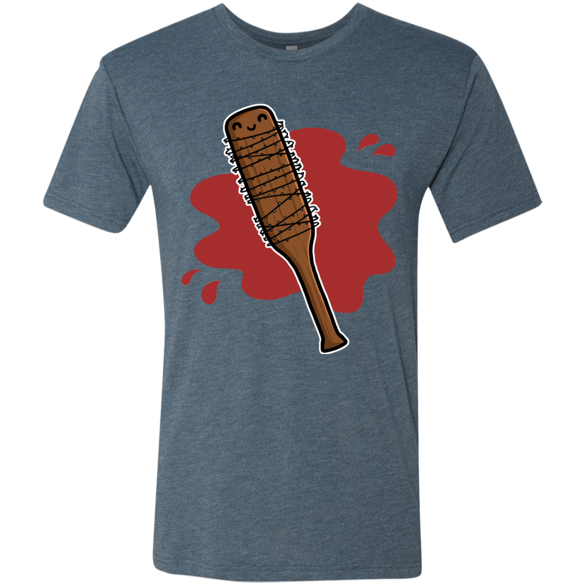 T-Shirts Indigo / Small Lucille Men's Triblend T-Shirt