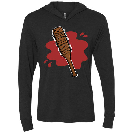 T-Shirts Vintage Black / X-Small Lucille Triblend Long Sleeve Hoodie Tee