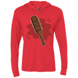 T-Shirts Vintage Red / X-Small Lucille Triblend Long Sleeve Hoodie Tee