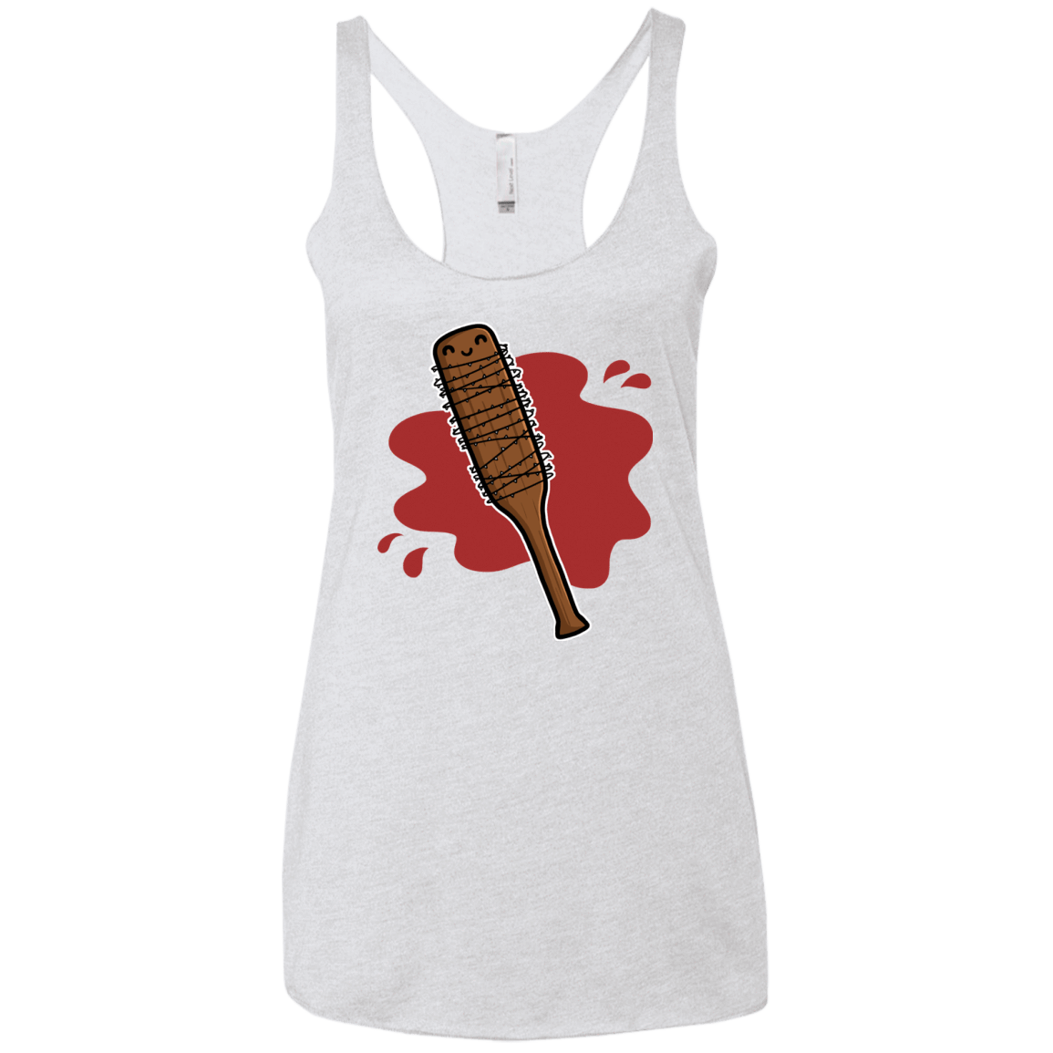 T-Shirts Heather White / X-Small Lucille Women's Triblend Racerback Tank