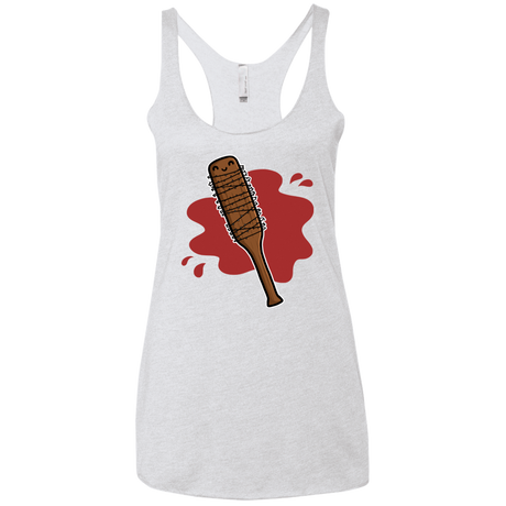 T-Shirts Heather White / X-Small Lucille Women's Triblend Racerback Tank