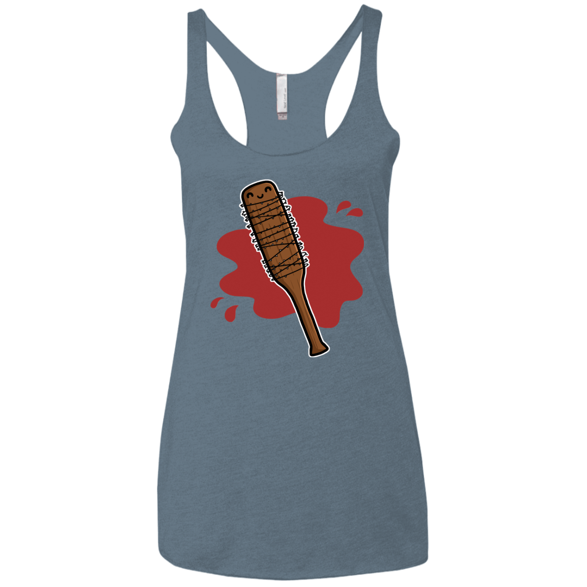 T-Shirts Indigo / X-Small Lucille Women's Triblend Racerback Tank