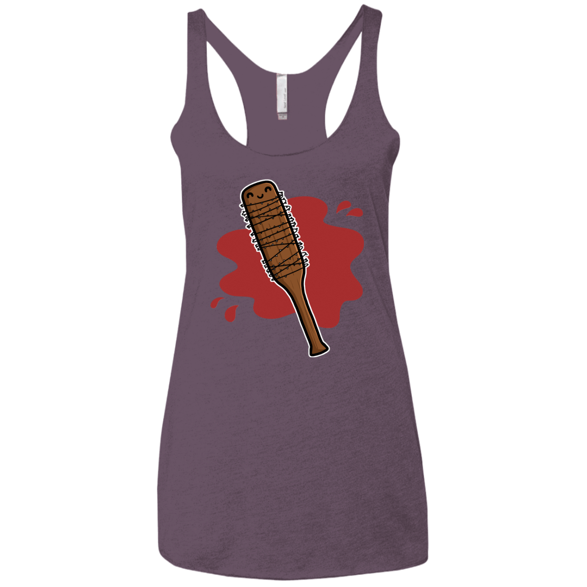 T-Shirts Vintage Purple / X-Small Lucille Women's Triblend Racerback Tank