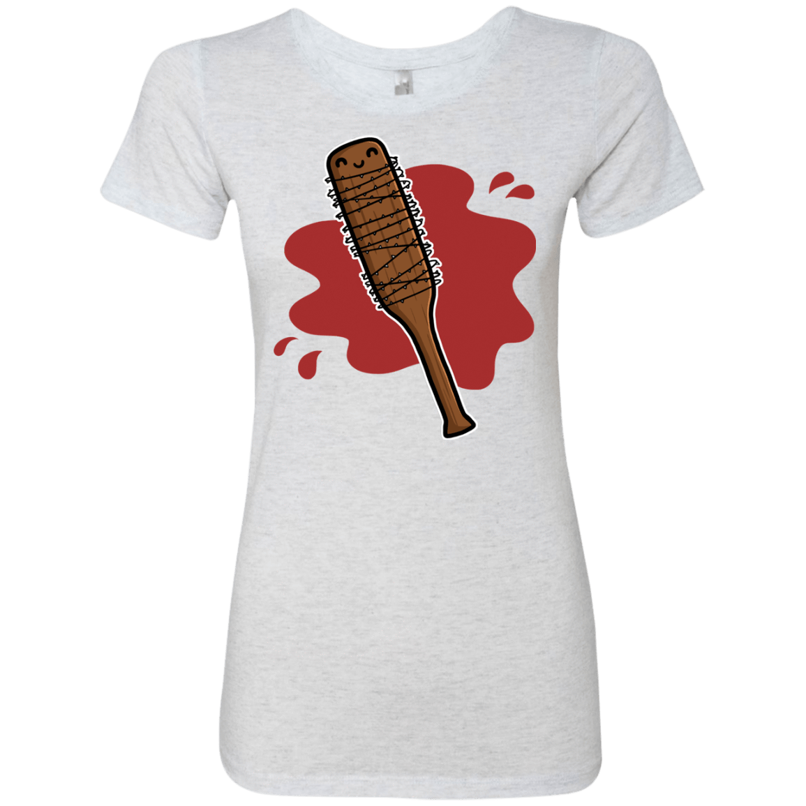 T-Shirts Heather White / Small Lucille Women's Triblend T-Shirt