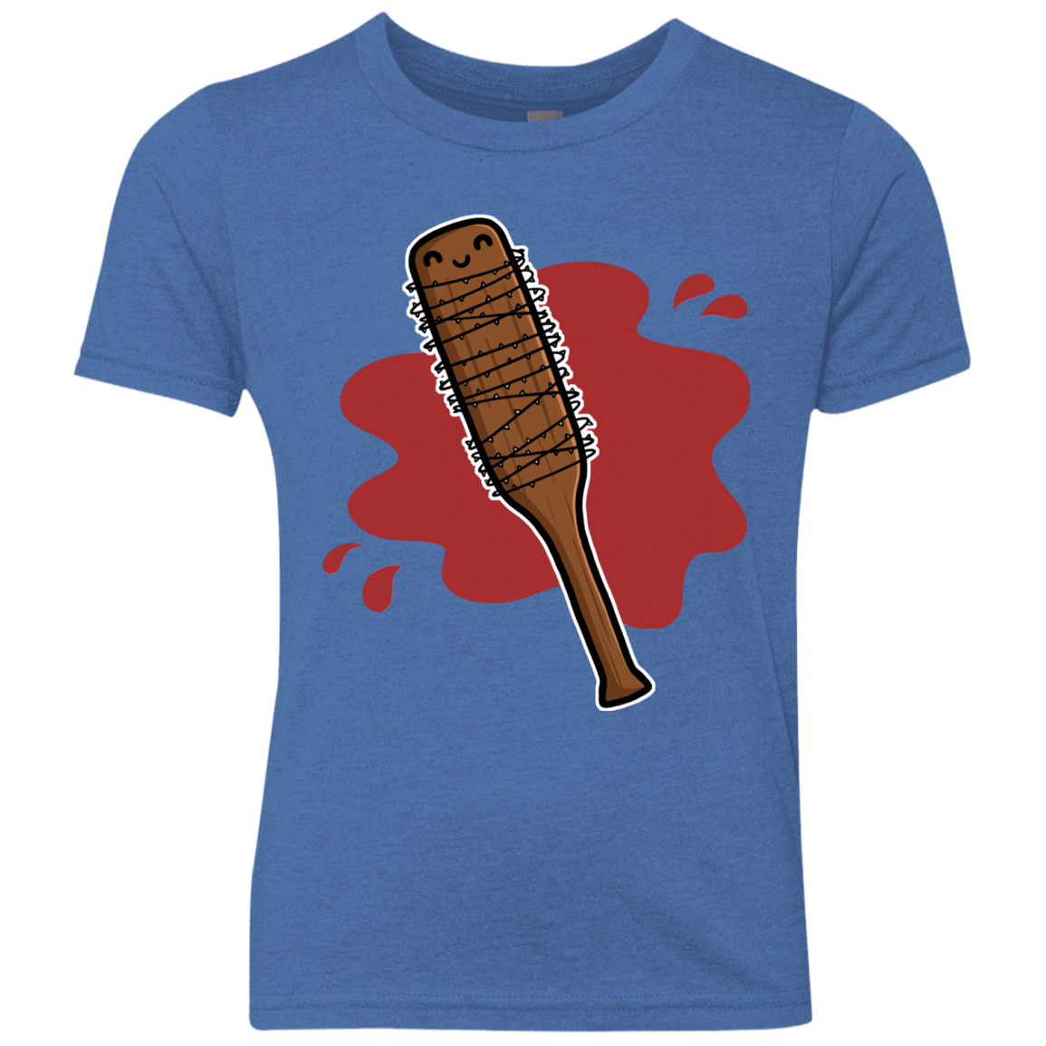 T-Shirts Vintage Royal / YXS Lucille Youth Triblend T-Shirt