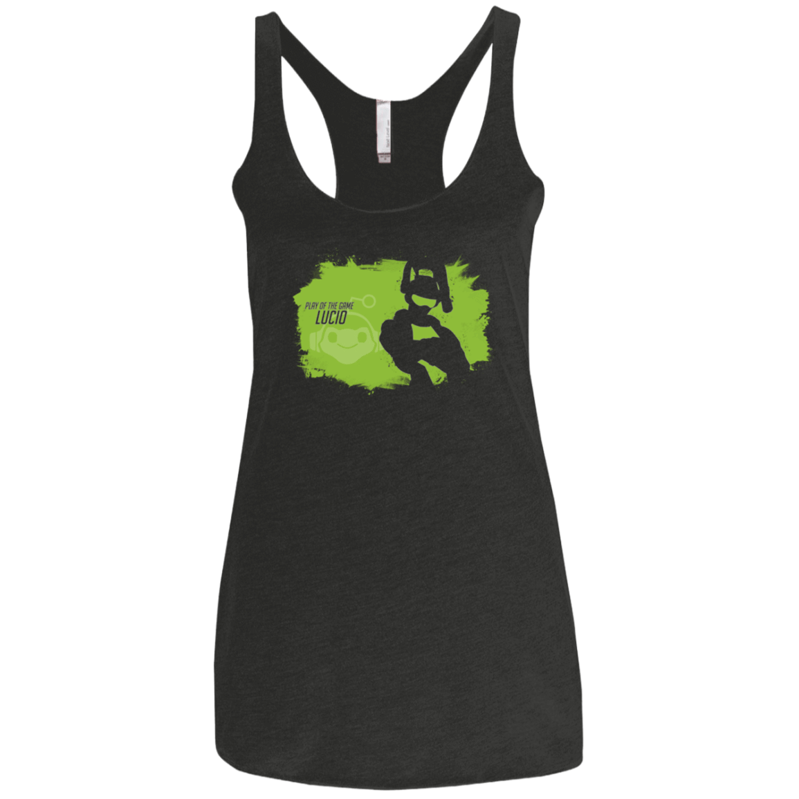 T-Shirts Vintage Black / X-Small Lucio Base Women's Triblend Racerback Tank