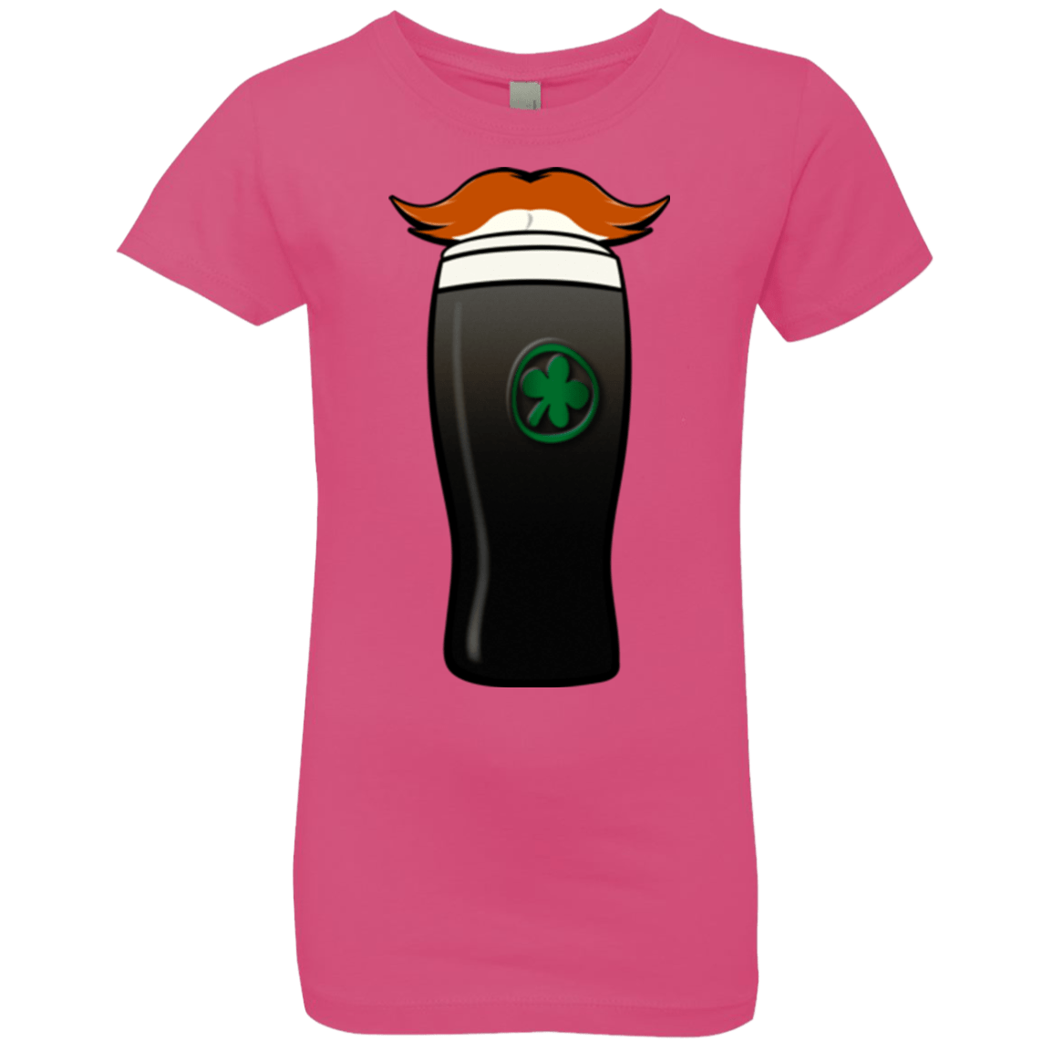T-Shirts Hot Pink / YXS Luck of The Irish Girls Premium T-Shirt