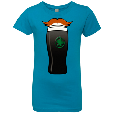 T-Shirts Turquoise / YXS Luck of The Irish Girls Premium T-Shirt