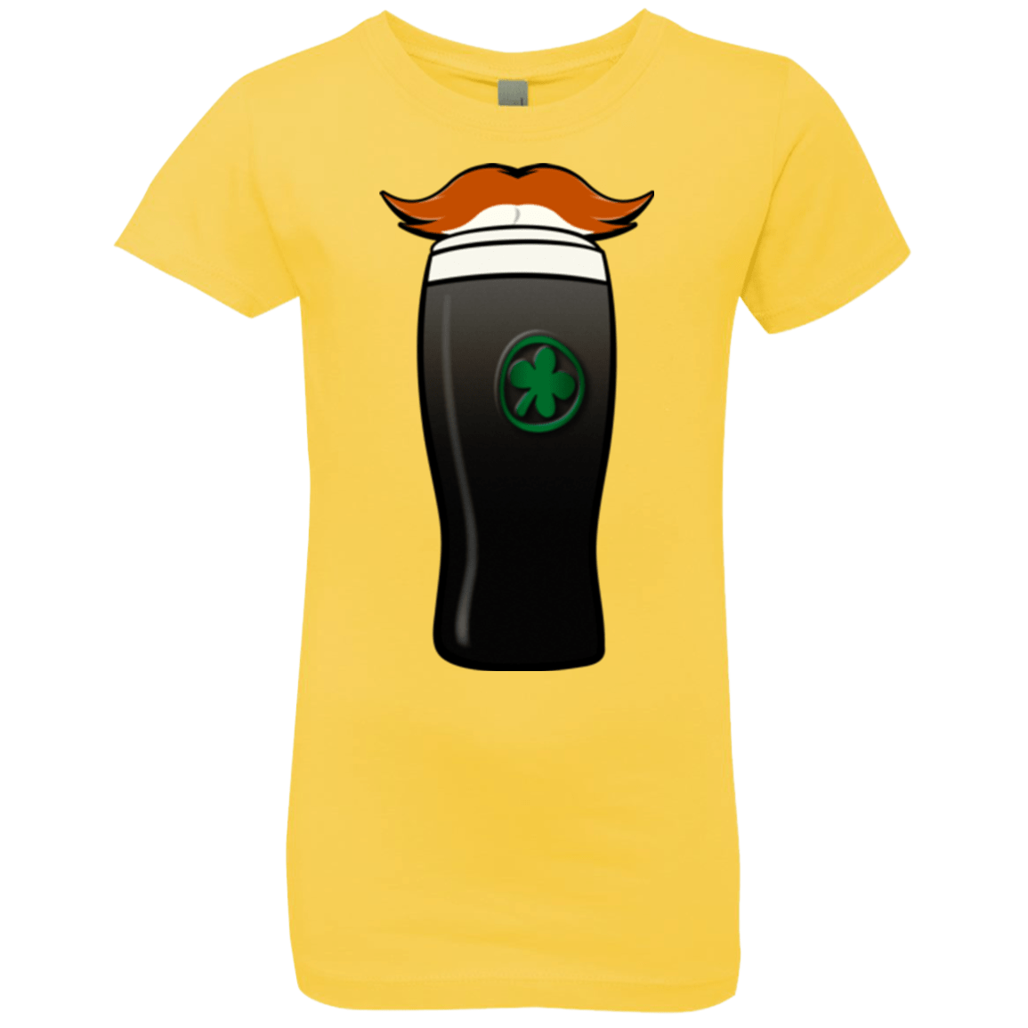 T-Shirts Vibrant Yellow / YXS Luck of The Irish Girls Premium T-Shirt