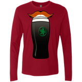 T-Shirts Cardinal / Small Luck of The Irish Men's Premium Long Sleeve