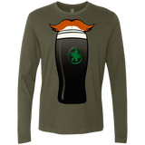 T-Shirts Military Green / Small Luck of The Irish Men's Premium Long Sleeve