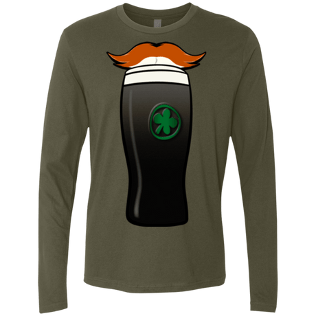 T-Shirts Military Green / Small Luck of The Irish Men's Premium Long Sleeve