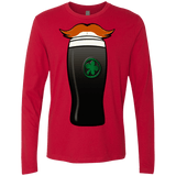 T-Shirts Red / Small Luck of The Irish Men's Premium Long Sleeve