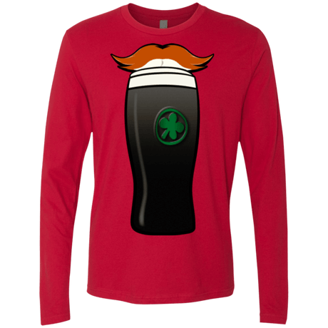 T-Shirts Red / Small Luck of The Irish Men's Premium Long Sleeve