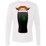 T-Shirts White / Small Luck of The Irish Men's Premium Long Sleeve