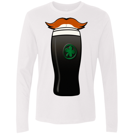 T-Shirts White / Small Luck of The Irish Men's Premium Long Sleeve