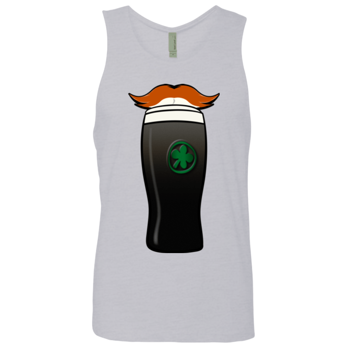 T-Shirts Heather Grey / Small Luck of The Irish Men's Premium Tank Top