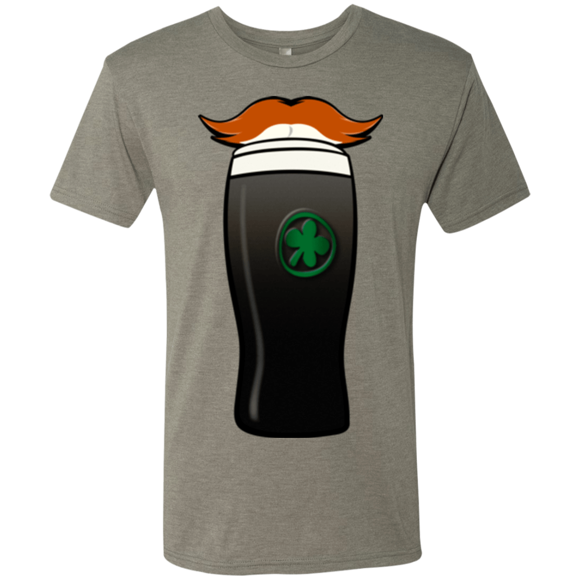 T-Shirts Venetian Grey / Small Luck of The Irish Men's Triblend T-Shirt