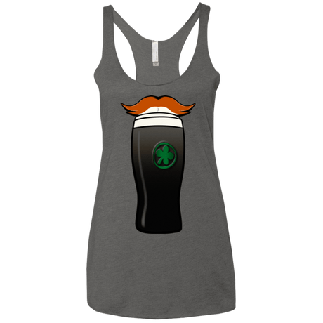 T-Shirts Premium Heather / X-Small Luck of The Irish Women's Triblend Racerback Tank