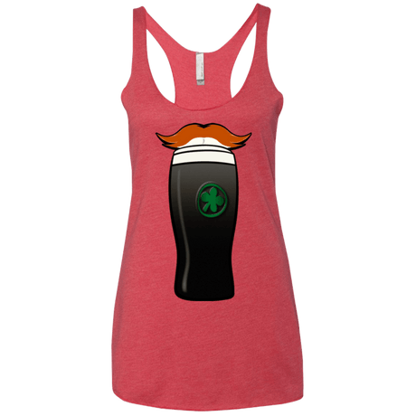 T-Shirts Vintage Red / X-Small Luck of The Irish Women's Triblend Racerback Tank