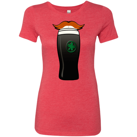 T-Shirts Vintage Red / Small Luck of The Irish Women's Triblend T-Shirt