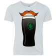 T-Shirts Heather White / YXS Luck of The Irish Youth Triblend T-Shirt