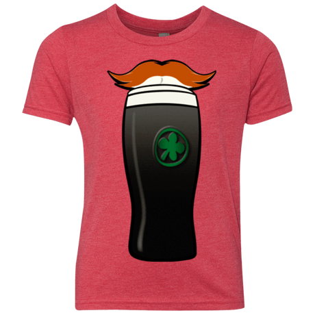 T-Shirts Vintage Red / YXS Luck of The Irish Youth Triblend T-Shirt