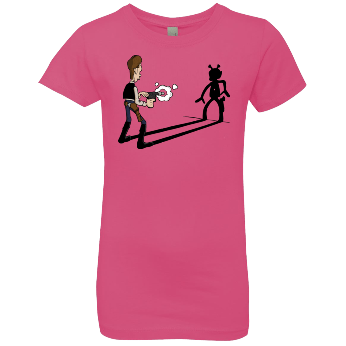 T-Shirts Hot Pink / YXS Lucky Han Girls Premium T-Shirt