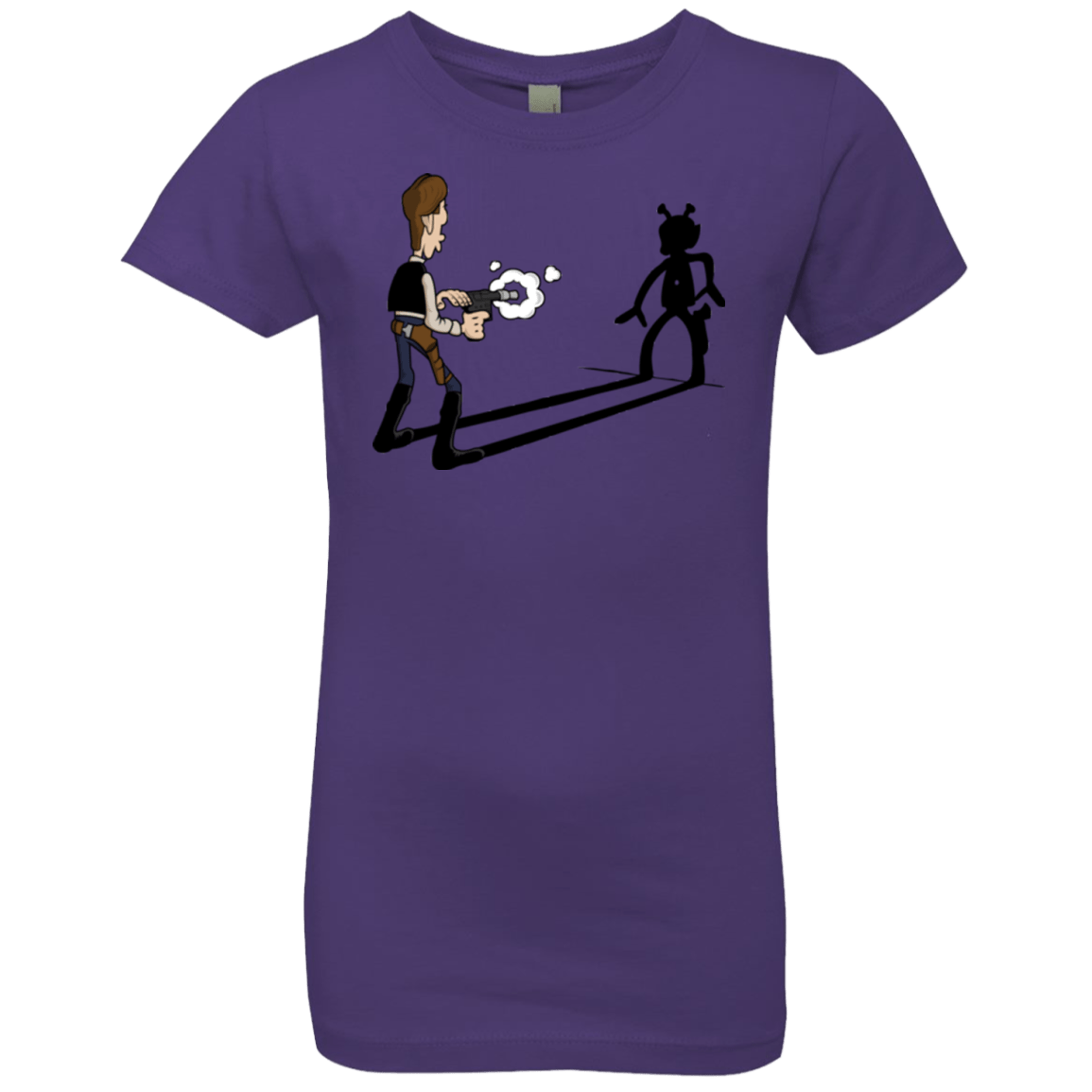 T-Shirts Purple Rush / YXS Lucky Han Girls Premium T-Shirt