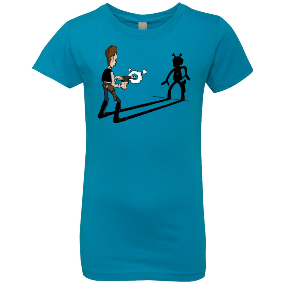 T-Shirts Turquoise / YXS Lucky Han Girls Premium T-Shirt