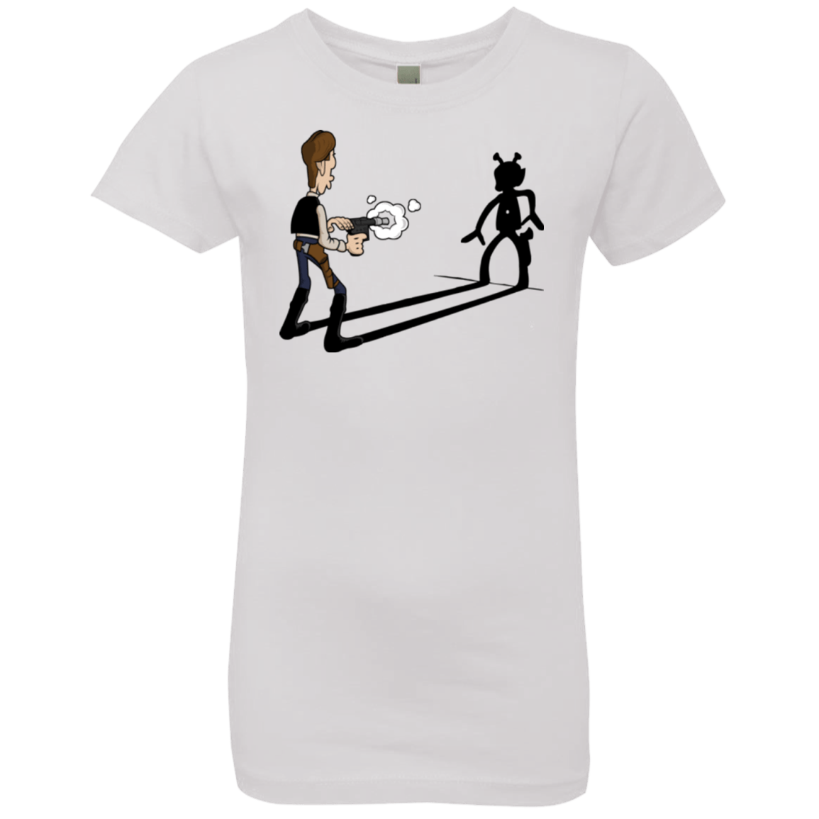 T-Shirts White / YXS Lucky Han Girls Premium T-Shirt