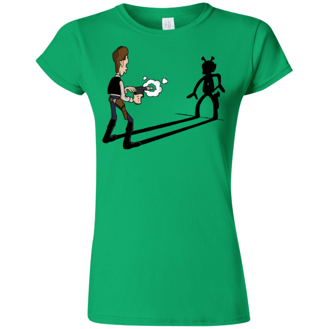 T-Shirts Irish Green / S Lucky Han Junior Slimmer-Fit T-Shirt