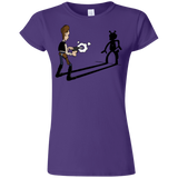 T-Shirts Purple / S Lucky Han Junior Slimmer-Fit T-Shirt