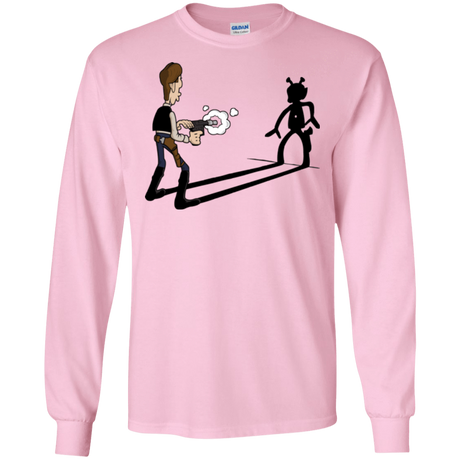 T-Shirts Light Pink / S Lucky Han Men's Long Sleeve T-Shirt