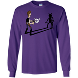 T-Shirts Purple / S Lucky Han Men's Long Sleeve T-Shirt