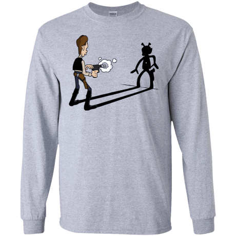 T-Shirts Sport Grey / S Lucky Han Men's Long Sleeve T-Shirt