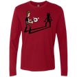 T-Shirts Cardinal / S Lucky Han Men's Premium Long Sleeve