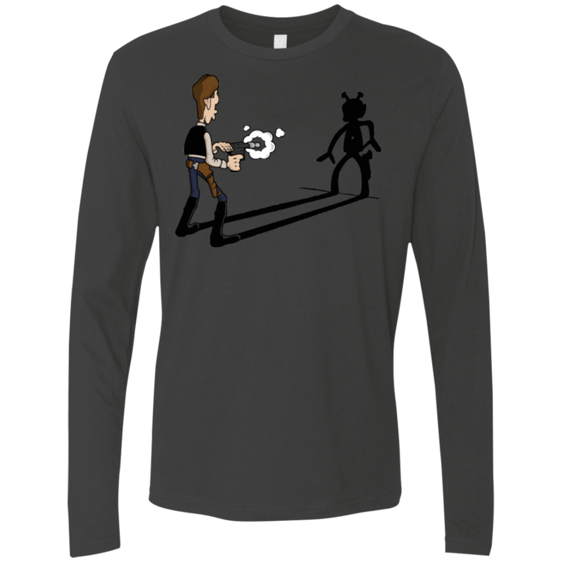 T-Shirts Heavy Metal / S Lucky Han Men's Premium Long Sleeve