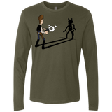 T-Shirts Military Green / S Lucky Han Men's Premium Long Sleeve