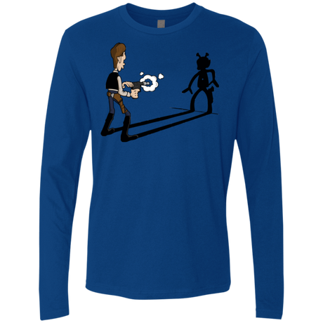 T-Shirts Royal / S Lucky Han Men's Premium Long Sleeve