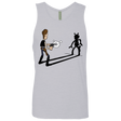 T-Shirts Heather Grey / S Lucky Han Men's Premium Tank Top