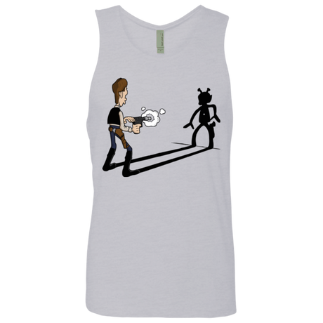 T-Shirts Heather Grey / S Lucky Han Men's Premium Tank Top