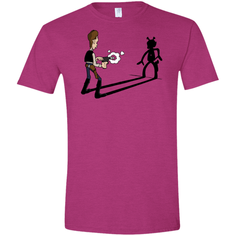 T-Shirts Antique Heliconia / S Lucky Han Men's Semi-Fitted Softstyle