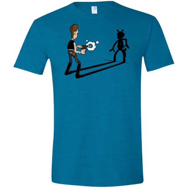 T-Shirts Antique Sapphire / S Lucky Han Men's Semi-Fitted Softstyle