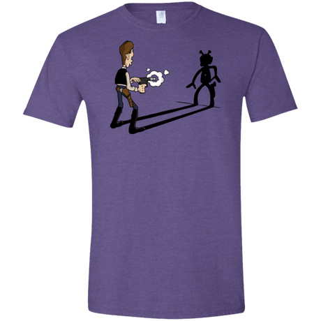 T-Shirts Heather Purple / S Lucky Han Men's Semi-Fitted Softstyle